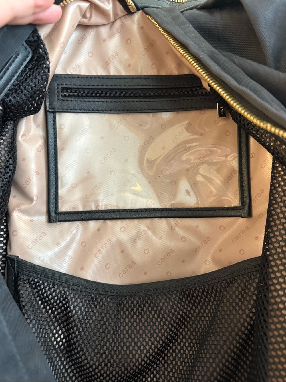 Caraa Studio 2XL Backpack with Gold Hardware - Picture 5 of 10